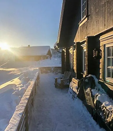 Family At Blefjell Ferienhaus Lampeland